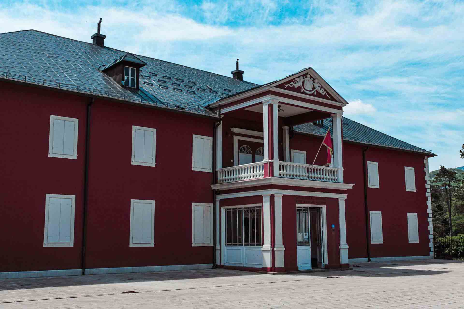 Njegoš Museum in Cetinje, the most visited place for all tourists wanting to see more about Montenegro history.